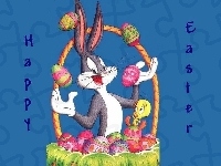 Wielkanoc, królik baks