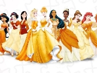 Księżniczki, Disneya
