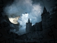Księżyc, Zamek