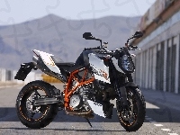 Pomarańczowa, KTM 990 Super Duke R, Rama