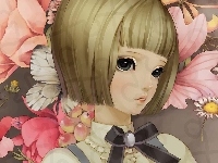 Manga, Kwiaty, Anime