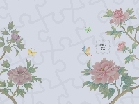kwiaty, Anna Sui, motyle