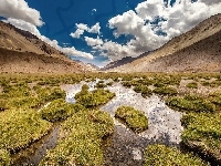 Karaina Ladakh, Rzeka, Indie, Wyżyna Tybetańska, Góry