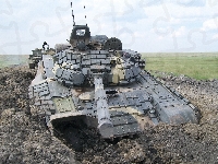 Łąka, Błoto, Czołg