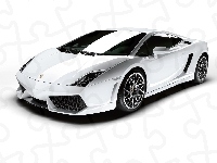 Lamborghini Gallardo, Białe, Maska