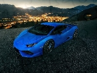 Niebieskie, Lamborghini Huracan