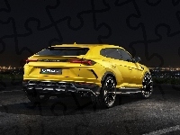 Lamborghini Urus, Żółty, 2018