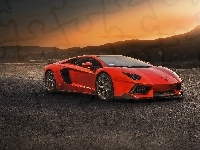 Piękne, Lamborghini Aventador