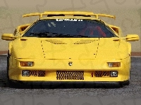 Lamborghini Diablo, Przód, Maska