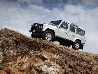 Land Rover Deferender, Wspinaczka