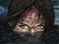 Woda, Lara Croft, Tomb Raider