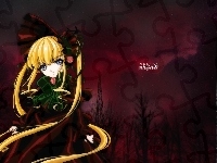 las, Rozen Maiden, strach, kobieta