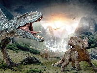 Lasy, Góry, Dinozaury