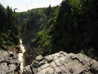 Skały, Lasy, Rzeka