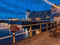 Penarth, Dom, Molo, Penarth Pier Pavilion, Walia, Ławeczki
