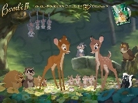 leśne, zwierzęta, Bambi 2