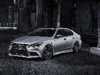 Droga, Lexus, Is 460, Budynki