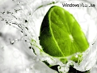 limonka, Windows Vista, microsoft, woda