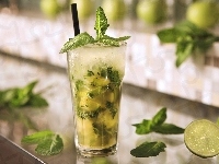 Limonka, Drink, Mojito, Mięta
