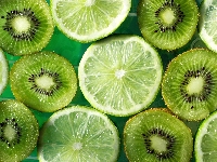 Limonka, Kiwi, Owoce