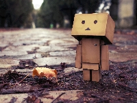 Danbo, Kartonowy, Ludzik, Liść