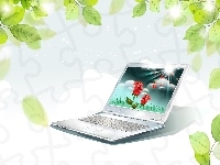 Liście, Laptop