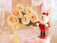 List, Mikołaj, Święta, Róże