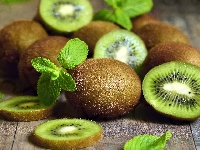 Listki, Plasterki, Kiwi