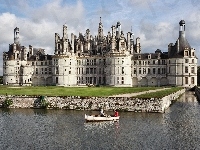 Loary, W Chambord, Francja, Dolina, Zamek
