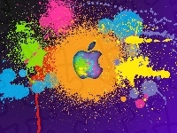 Apple, Logo, Graffiti