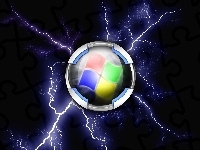 Windows, Logo, Piorun