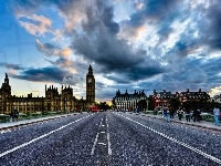 Londyn, Ulica, Panorama, Anglia