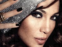 Pierścionek, Makijaż, Jennifer Lopez