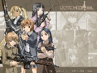 ludzie, Gunslinger Girl, ekipa, uzbrojenie