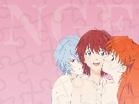 ludzie, Neon Genesis Evangelion, naked