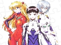 znajomi, ludzie, Neon Genesis Evangelion