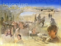 ludzie, Star Wars, Jake Lloyd, pustynia