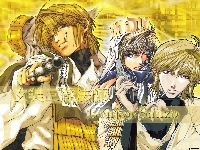 ludzie, Saiyuki, pistolety, brygada