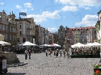 Ludzie, Poznań, Rynek, Kamienice