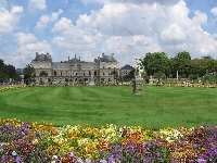 Luksemburski, Pałac, Ogród, Paryż