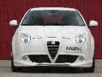 Lusterka, Biała, Alfa Romeo MiTo, Logo