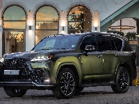 2022, Oliwkowy, Lexus LX 600 F-Sport