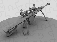 Barrett M107, Naboje