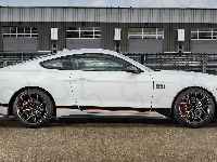 2021, Ford Mustang Mach 1, Biały