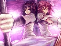 Mahou Shoujo Madoka Magica, Kaname Madoka, Akemi Homura