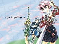 Magic Knight Rayearth, kobiety