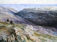 Malarstwo, Edward Lear, Jerozolima