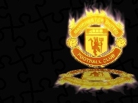 Manchester United, Ogniste, Logo, Odbicie