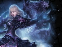 Dziewczyna, Manga, Magia
