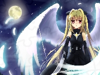 Manga anime, Dziewczyna, Yami, Skrzydła, To Love-Ru, Anioł